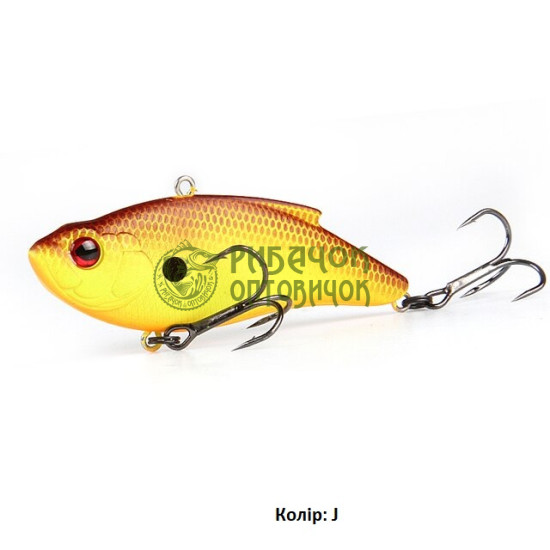 Zip Baits Calibra 75 S ратлин Колір "J" 15 гр до 6 м.