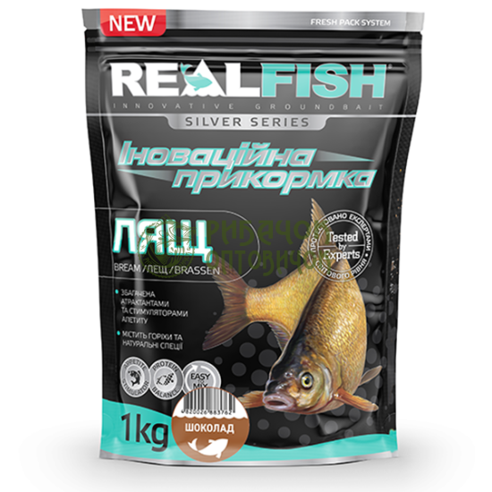 Прикормка Real Fish Лящ Шоколад 1000 гр