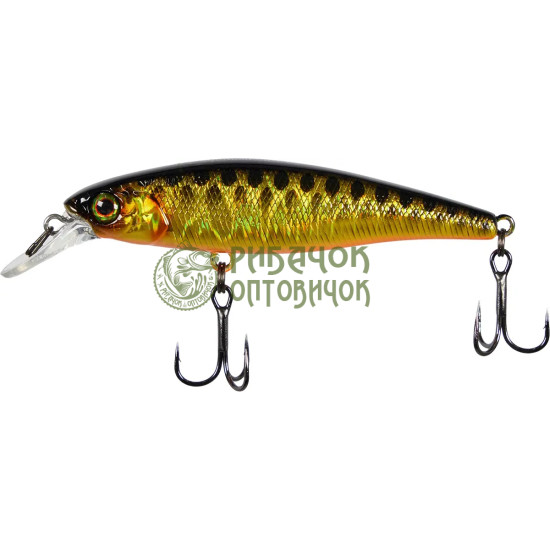 Воблер Jackall Squad Minnow 65SP 65mm 5.8g HL Gold & Silver Black