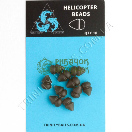 Helicopter beads (Верхня бусина  для монтажу  "вертоліт")10 шт (шт.)