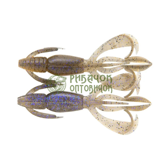 Keitech Crazy Flapper 2.8" #462T Electric Smoke Craw (8 шт/уп)