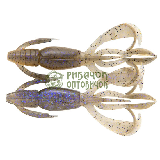 Keitech Crazy Flapper 2" #462T Electric Smoke Craw (8 шт/уп)