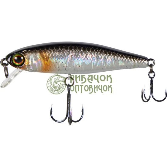 Воблер Jackall Tiny Fry 65SP 65mm 5.6g HL Silver & Black
