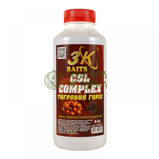 Кукурудзяний лікер "3KBaits" «CSL Complex» тигровий горіх 500 мл