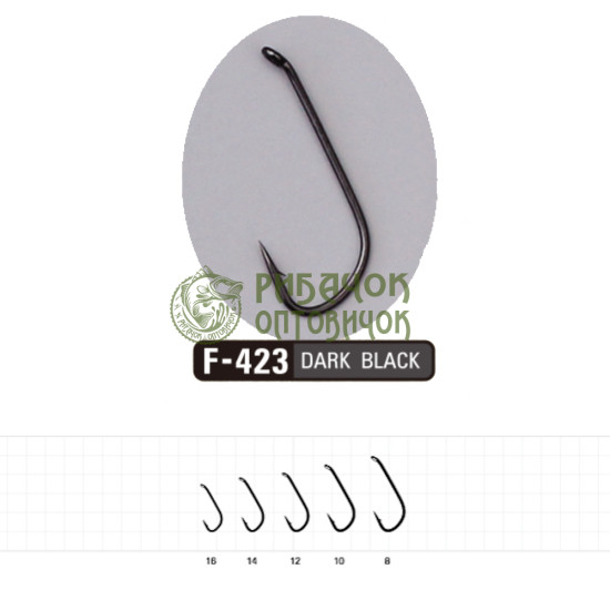 Гачок SASAME FL-4 RET №16 F-423 D/Black (15 шт)
