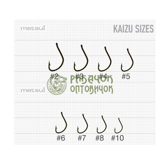 metsui KAIZU bn №6 (12шт.)