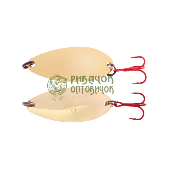 Блешня Select Deeper Lakes & River 7.0g #019 G (Gold)
