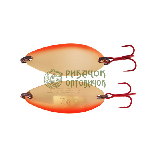Блешня Select Deeper Lakes & River 7.0g #010 BO (Brass Orange)