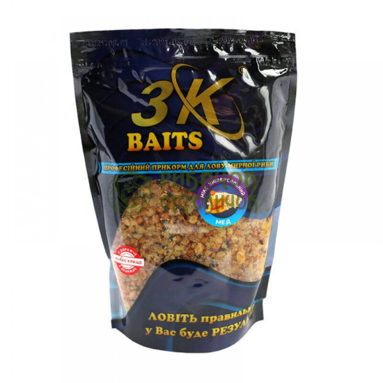 3Kbaits Зерновий МІКС УНИВЕРСАЛЬНИЙ (мед) 1000г