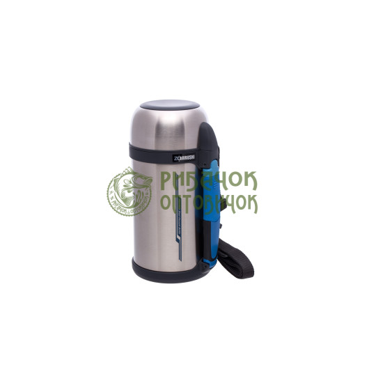 Термос ZOJIRUSHI SF-CC13XA 1.3 л (складна ручка + ремінець) к:сталевий
