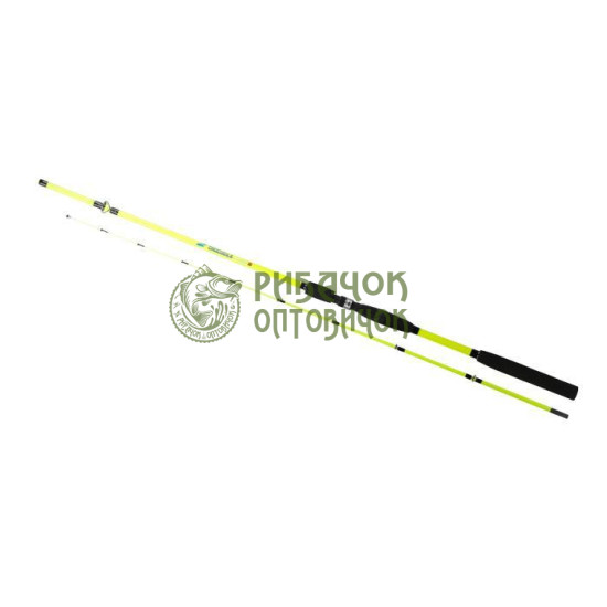 Вудилище спінінгове Crocodile 210см 100-250gr жовтий