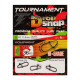 Застібка Intech Tournament Drop Snap Matt black (9 шт) #00