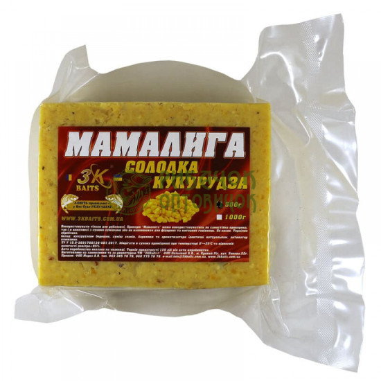 Мамалига 3Kbaits PORUMB DULCE (солодка кукурудза) 500г.