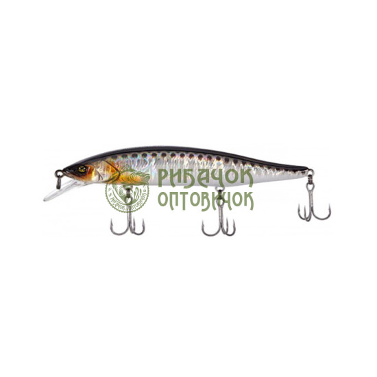 Воблер Jackall RV-Minnow 110SP 110mm 16.3g HL Silver & Black
