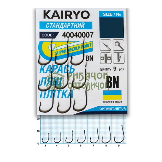 Гачок Optimist Kairyo BN №8