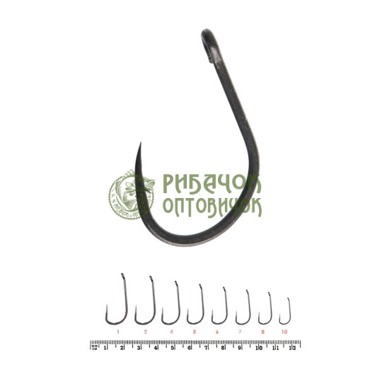 Гачок Optimist Carp Wide Gape BN  №6