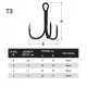 Трійник Fishing ROI Treble Hook T-3 BC #2 (уп.5шт)