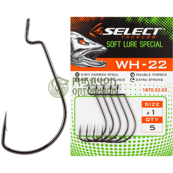 Гачок Select (офсет) WH-22 #2 (6шт/уп)