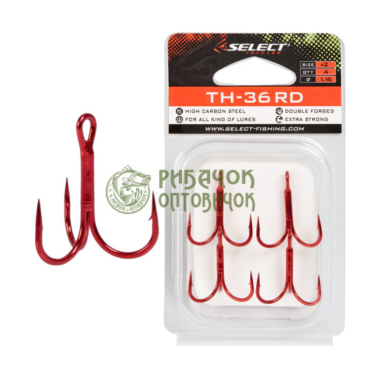 Трійник Select TH-36RD #18 (8шт.)