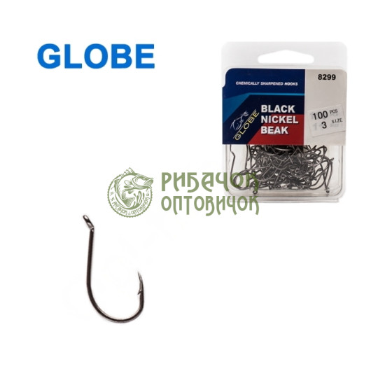Гачок Globe № 4 100 шт в уп