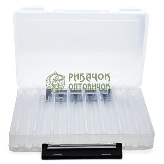 Коробка для зберігання воблерів двустороння (30*19*5см, 16 комірок)