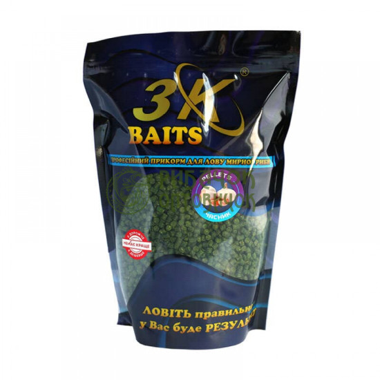 3Kbaits Pellets 4 мм (часник) 800 г.