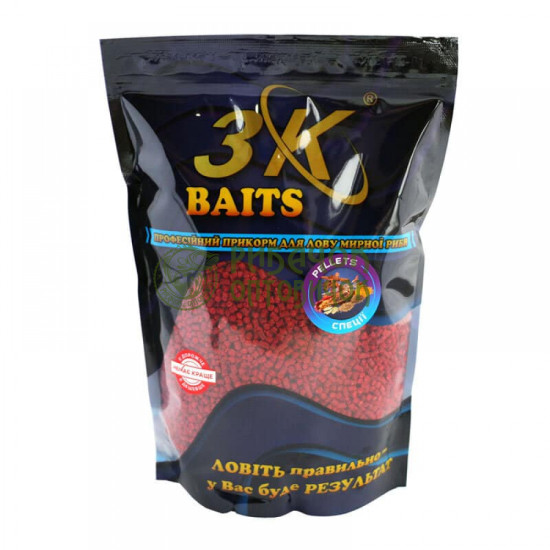 3Kbaits Pellets 2 мм (спеції) 800 г.