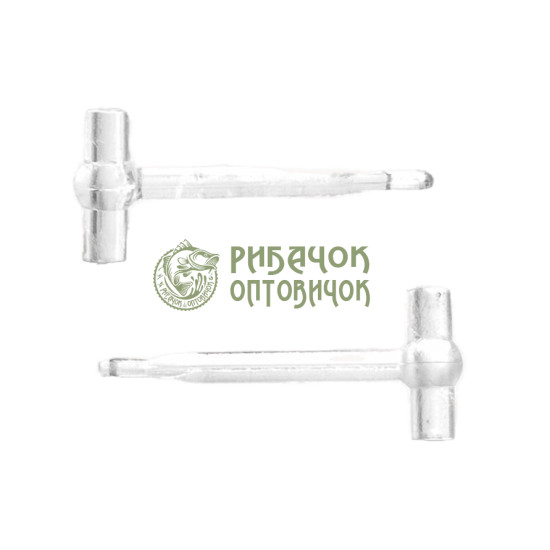 Відвід (полікарбонат) 6см (100шт/уп)