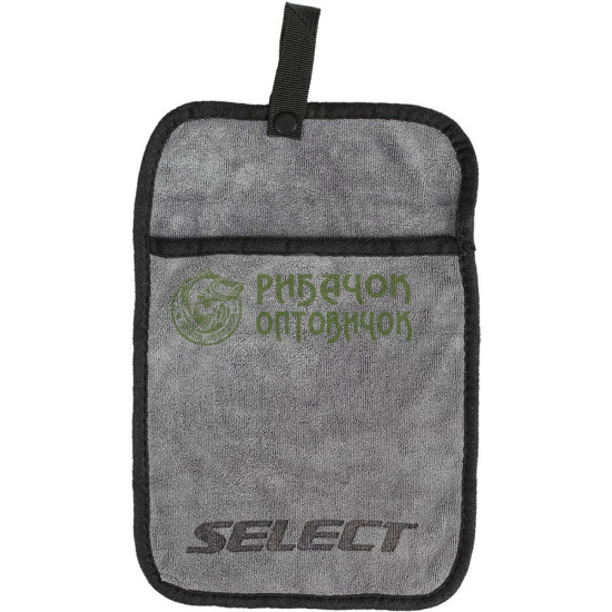 Рушник Select MFTP з кишенею 20x30cm к:gray