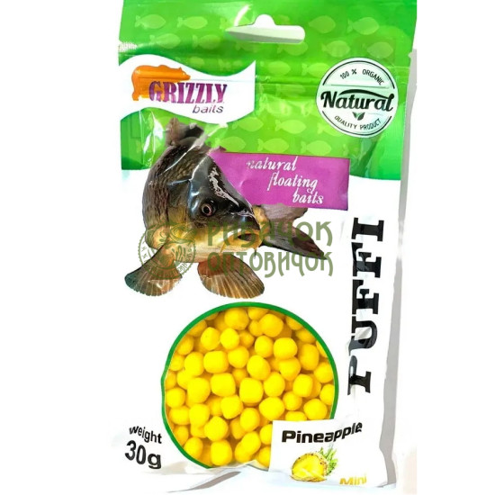 Повітряне тісто Grizzly 30 гр АНАНАС
