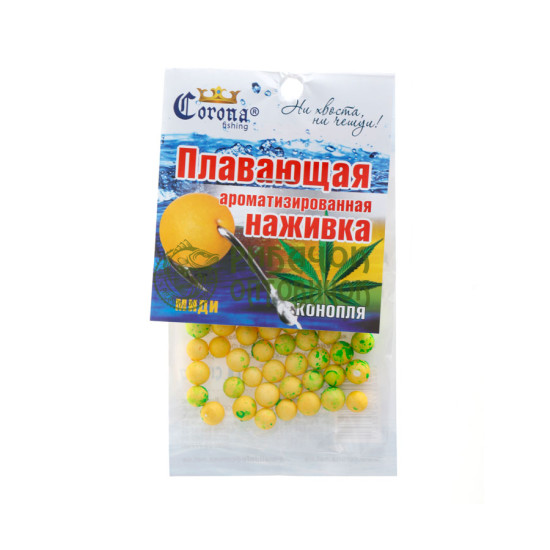 Насадка пінопласт ТМ CORONA Конопля міді (10 шт в уп)