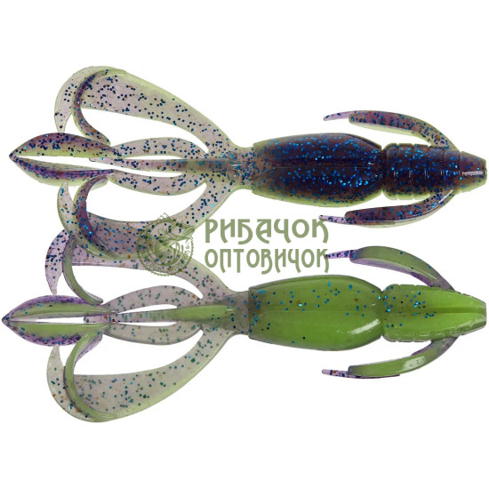 Keitech Crazy Flapper 3,6 (7шт/уп) к:pal#06 violet lime berry
