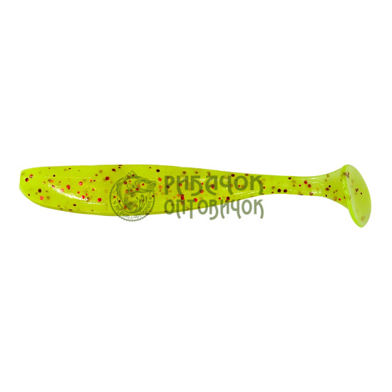 Keitech Easy Shiner 4 (7шт/уп) к:pal#01 chartreuseredflake