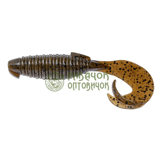 Keitech Flapper Grub 4 (7 шт/уп) к:101 green pumpkin