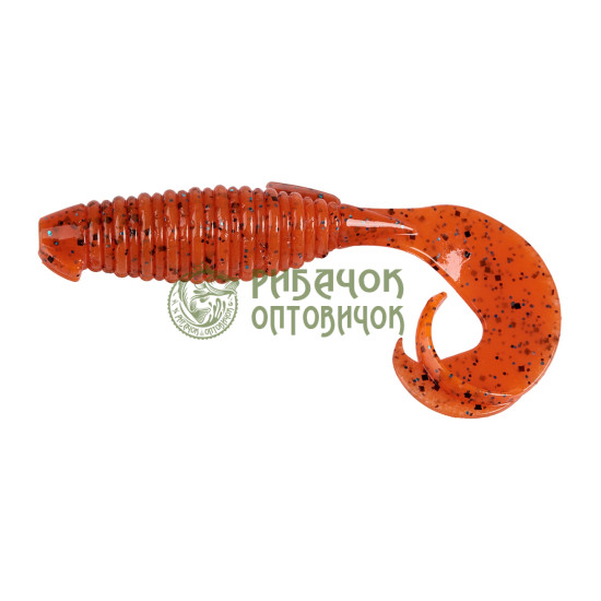 Keitech Flapper Grub 4 (7 шт/уп) к:ea#13 spicy mustard blue