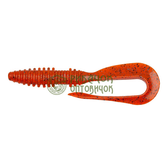 Keitech Mad Wag Mini 3.5 (10 шт/уп.) к:ea#13 spicy mustard\blue