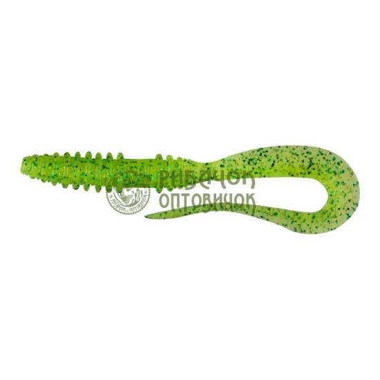 Keitech Mad Wag Mini 3.5 (10 шт/уп.) к:424 lime chartreuse