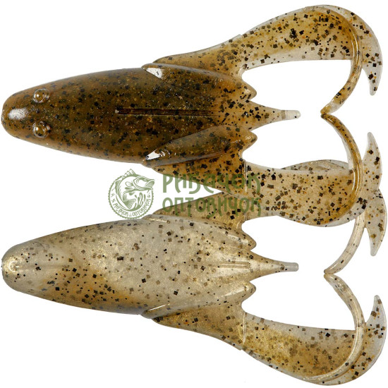 Keitech Noisy Flapper 3.5 (5 шт/уп.) к:465 green pumpkin frog