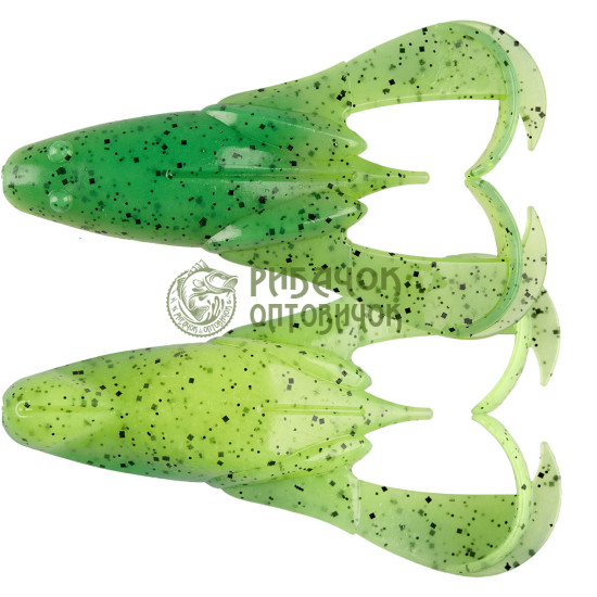 Keitech Noisy Flapper 3.5 (5 шт/уп.) к:468 lime chartreuse pp.