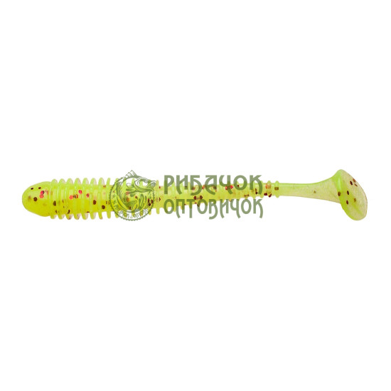 Keitech Swing Impact 3,5 (8 шт/уп.) к:pal#01 chartreuseredflake