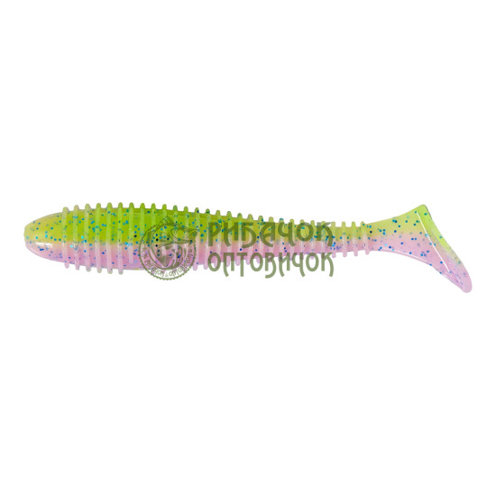 Keitech Swing Impact FAT 3.8 (6 шт/уп.) к:ea#16 cotton candy blue f