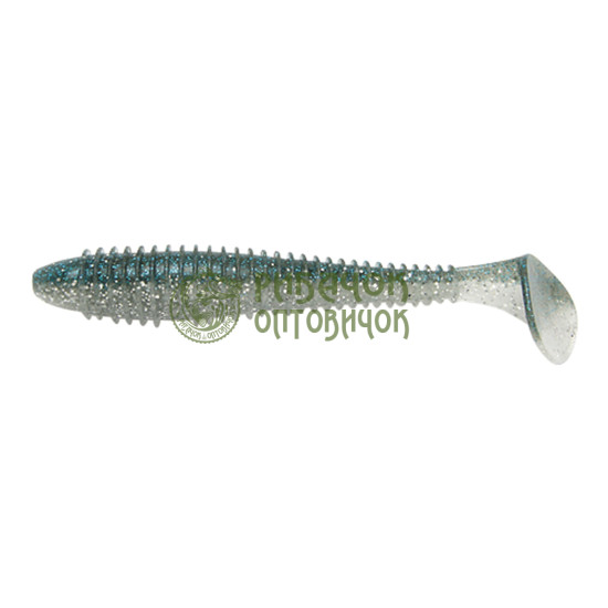 Keitech Swing Impact FAT 3.8 (6 шт/уп.) к:431 silver shiner