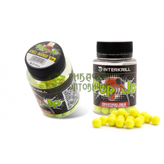 Бойли 8мм Pop-up "Krill Mango", 20 г