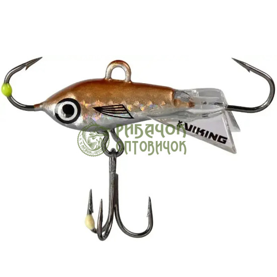 Балансир Viking Fishing Yeti Ice Jig 20mm 3.0g #12 Smoke Anchovy