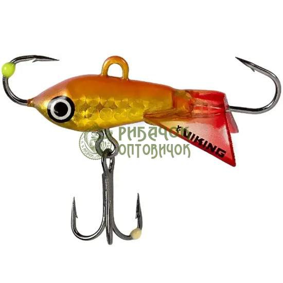 Балансир Viking Fishing Yeti Ice Jig 20mm 3.0g #8 Candle Flame