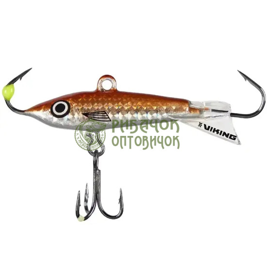 Балансир Viking Fishing Yeti Ice Jig 30mm 5.0g #12 Smoke Anchovy
