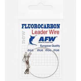 Повідці AFW Fluorocarbon 25 см/7 кг/2 шт