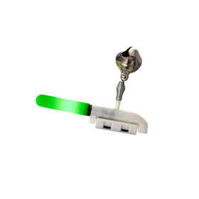 Світляк електронний з батарейкою Electronic Light Stick Yellow with bell