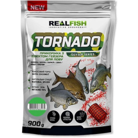 Прикормка Real Fish "TORNADO" Універсал "Конопля" 900 гр
