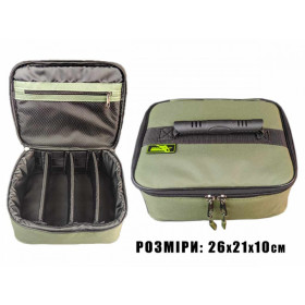 ПМ Сумка-органайзер для насадок, діпів, бойлів 26х21Х10см.